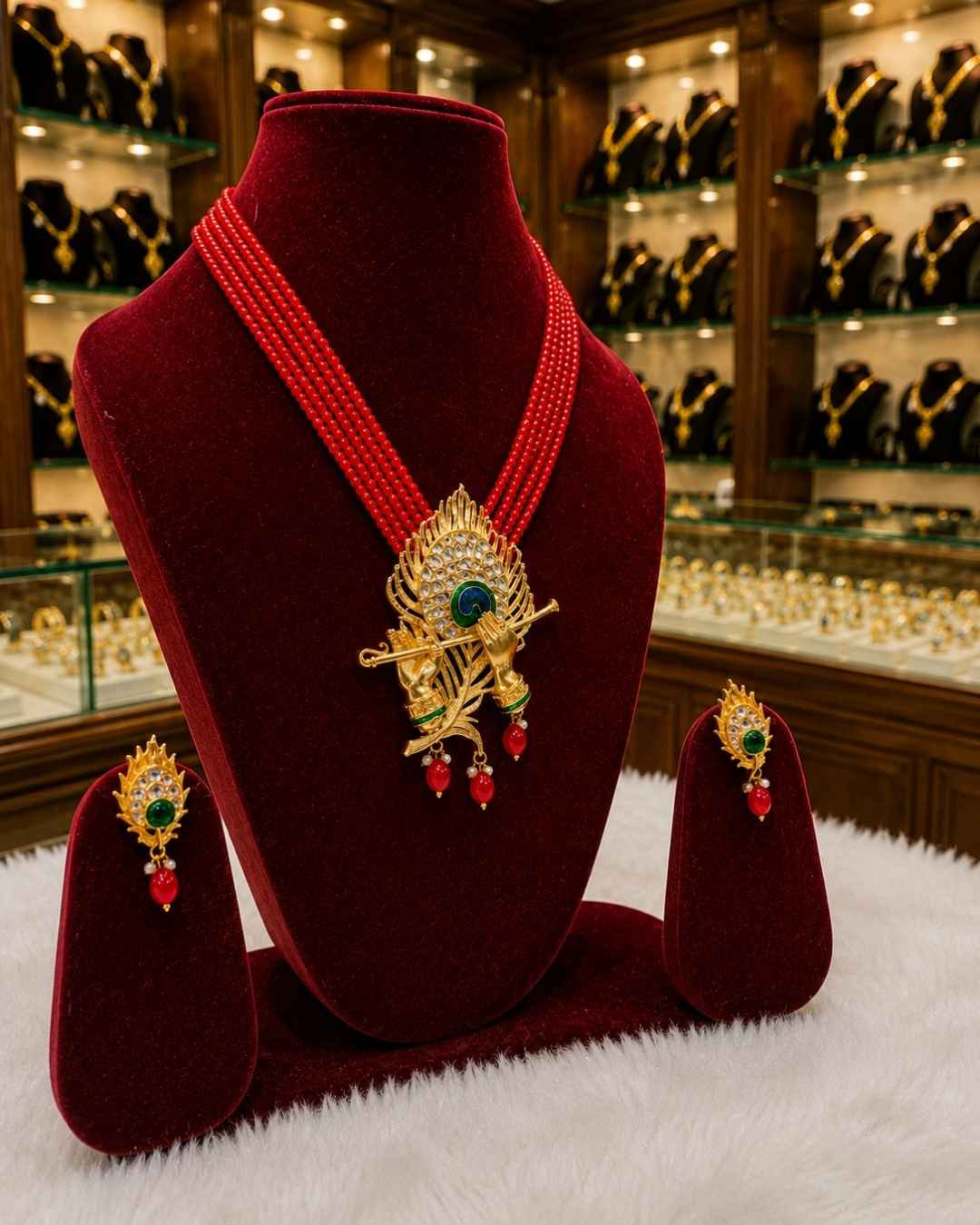 Rajwada Kundan Long Nacklesh NS-14