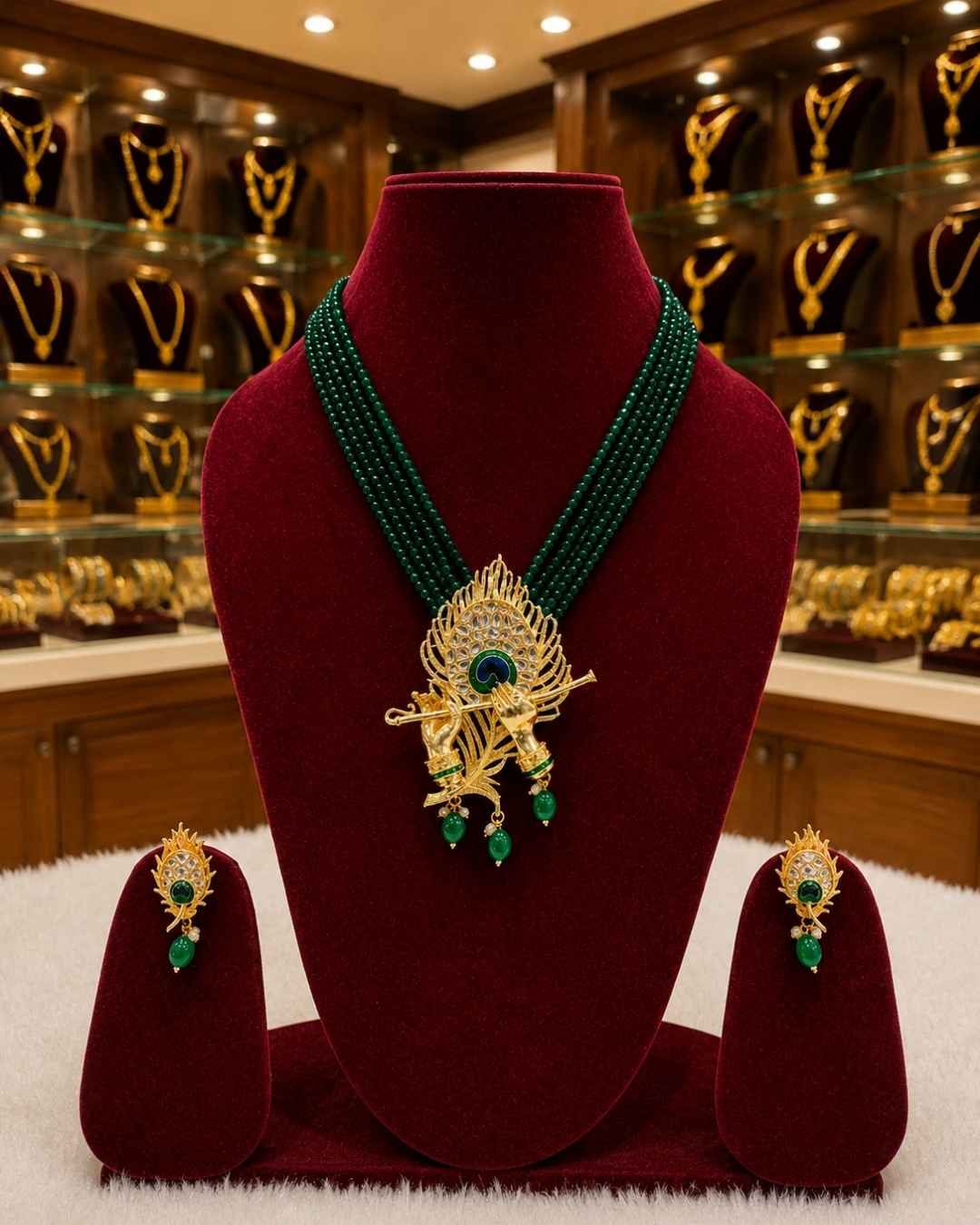 Rajwada Kundan Long Nacklesh NS-15