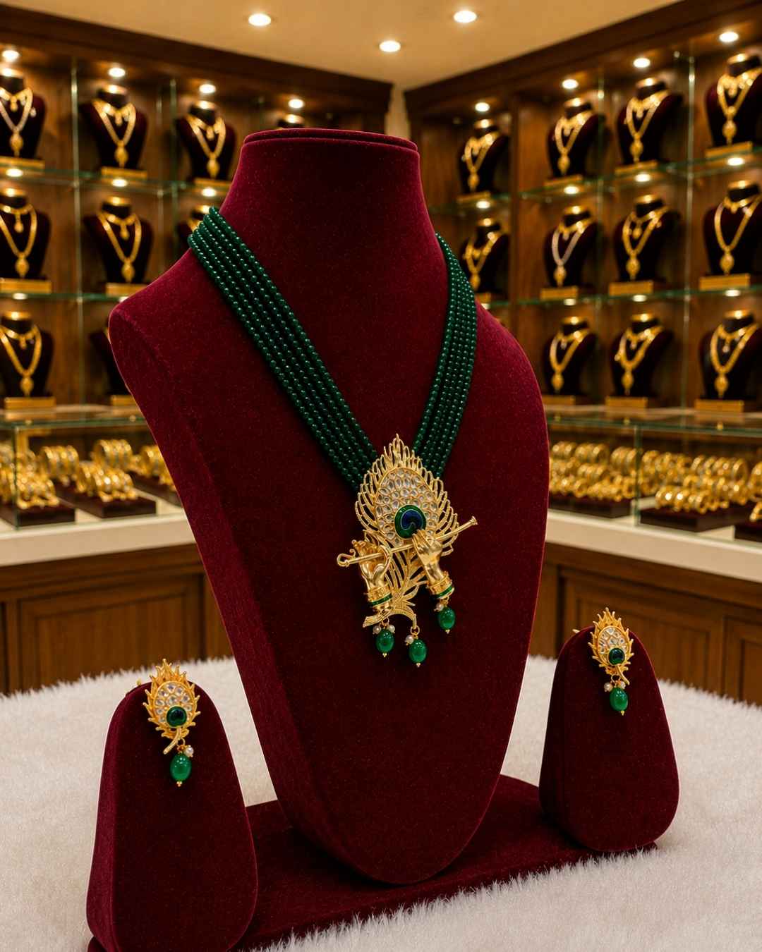 Rajwada Kundan Long Nacklesh NS-15