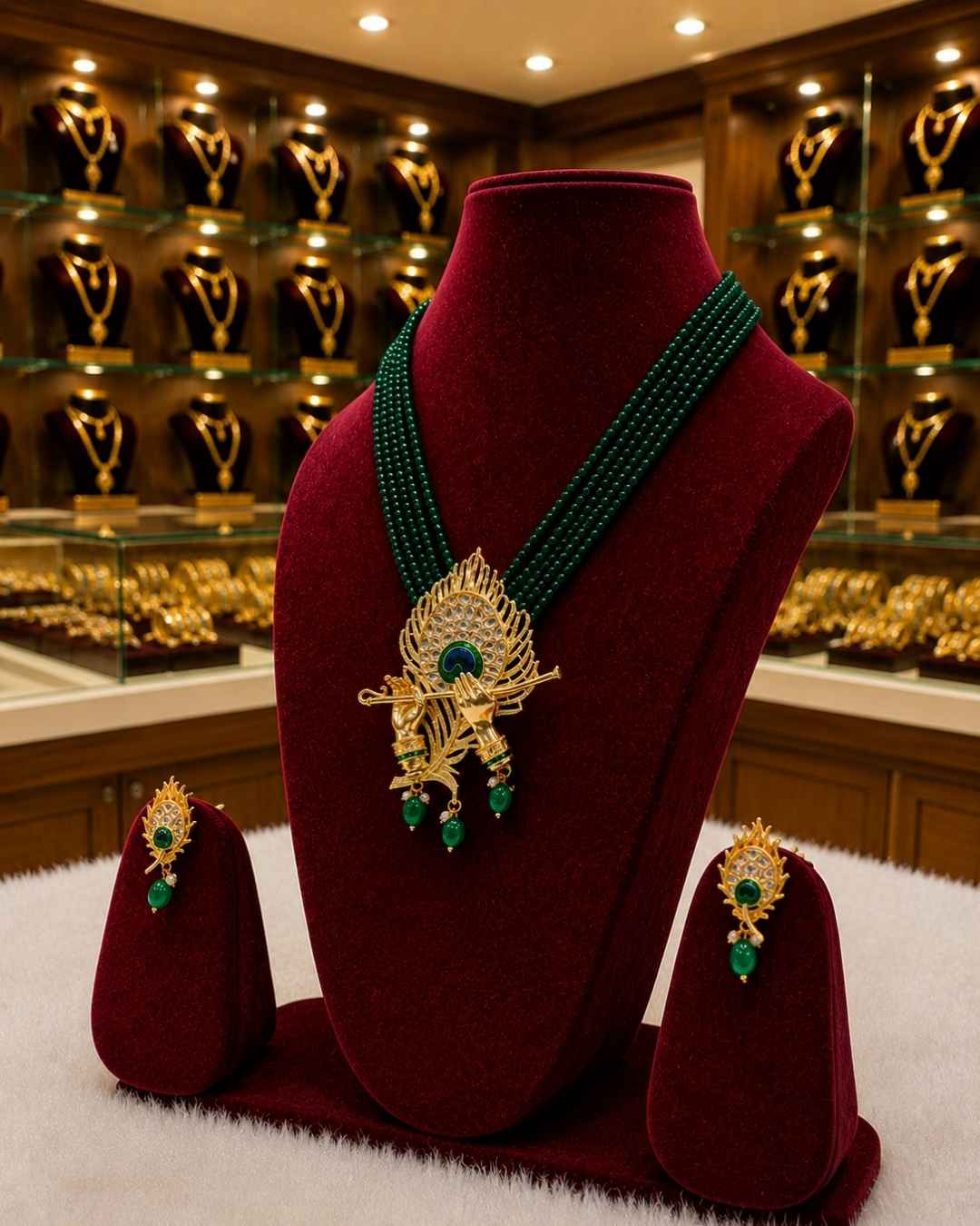 Rajwada Kundan Long Nacklesh NS-15