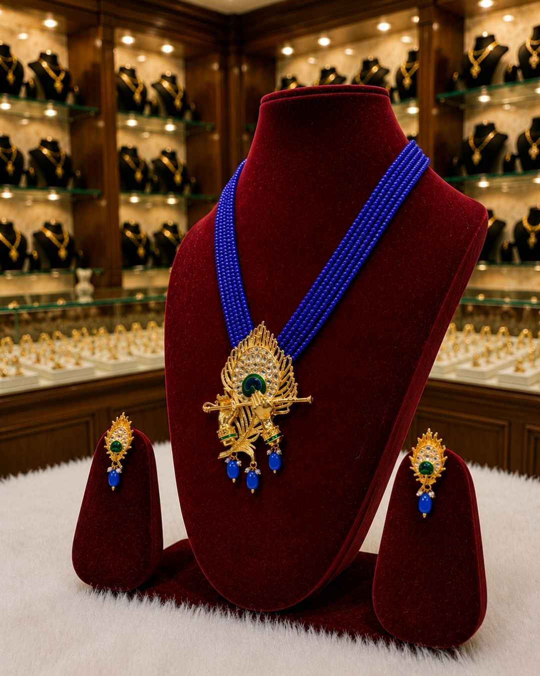 Rajwada Kundan Long Nacklesh NS-16