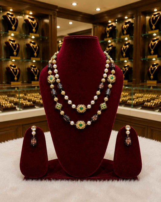 Rajwada Kundan Long Nacklesh NS-17