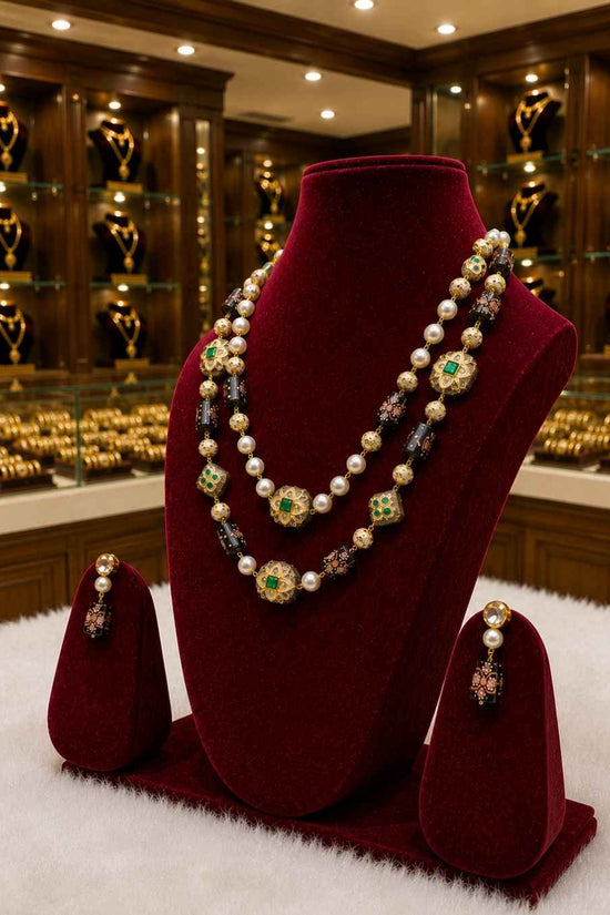 Rajwada Kundan Long Nacklesh NS-17