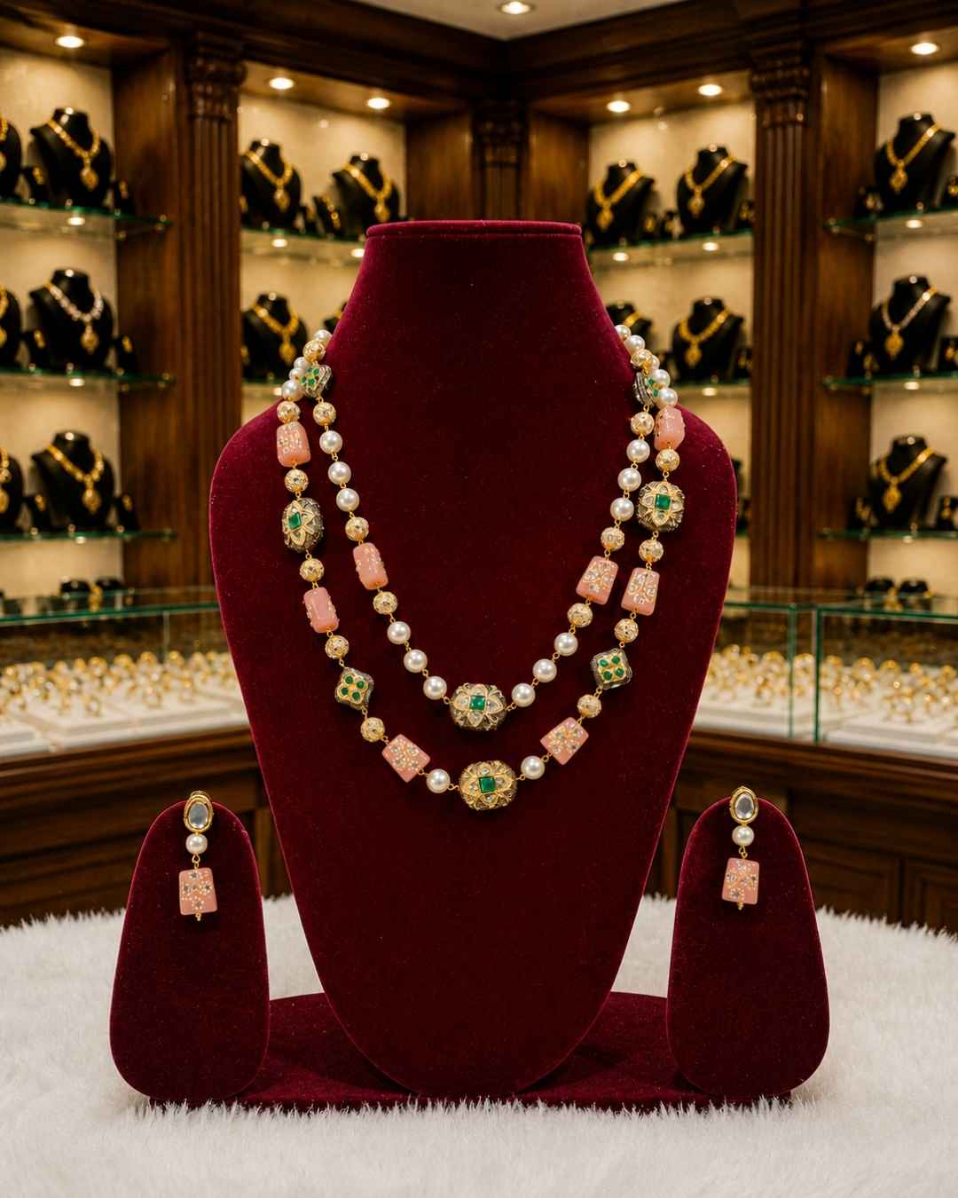 Rajwada Kundan Long Nacklesh NS-18