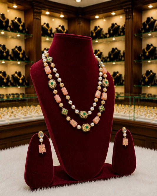Rajwada Kundan Long Nacklesh NS-18