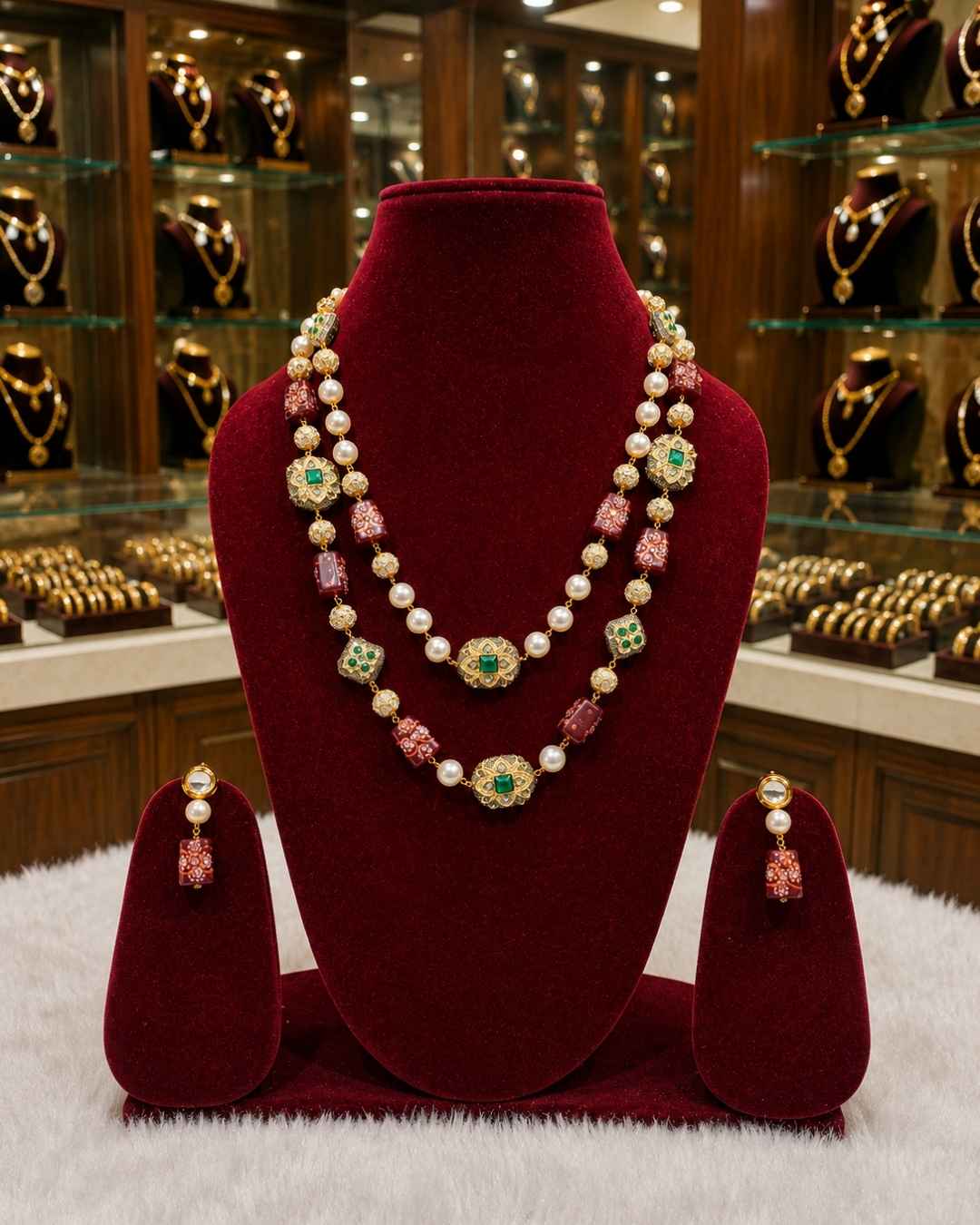Rajwada Kundan Long Nacklesh NS-19