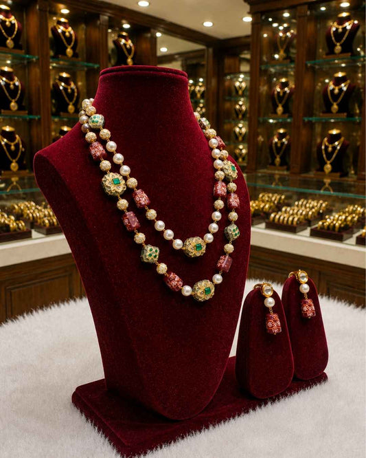 Rajwada Kundan Long Nacklesh NS-19