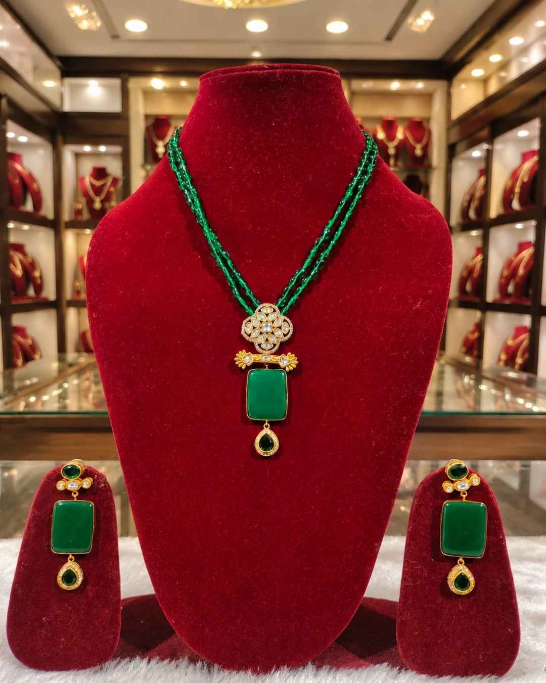 Rajwada Kundan Long Nacklesh NS-2