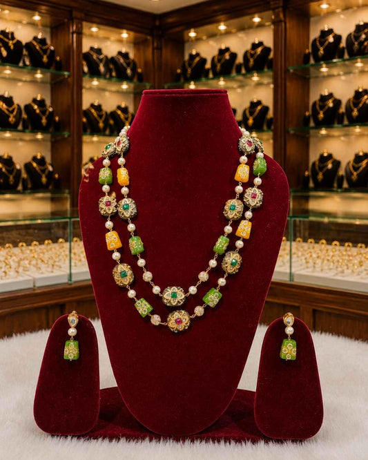 Rajwada Kundan Long Nacklesh NS-20