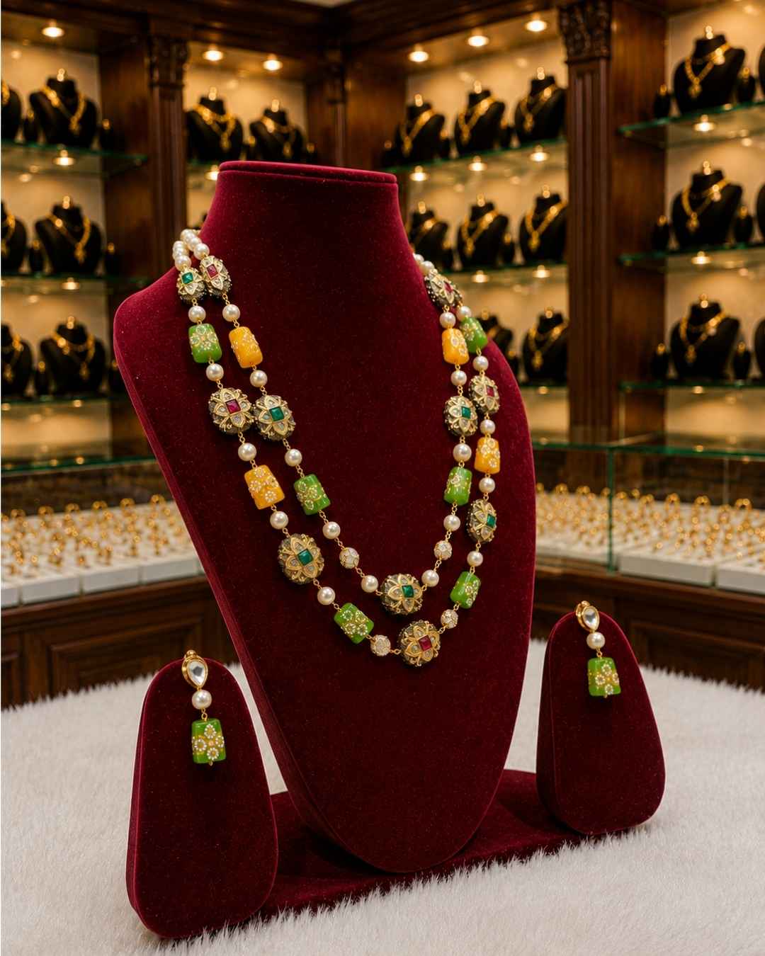 Rajwada Kundan Long Nacklesh NS-20