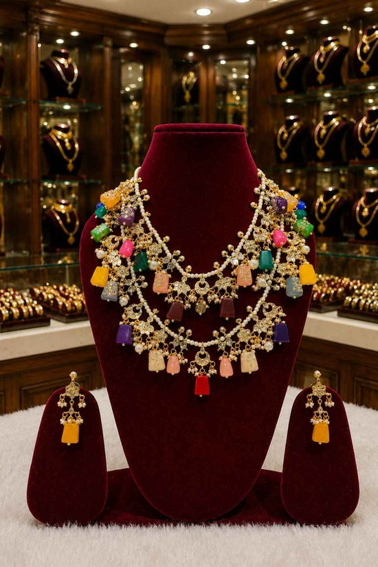 Rajwada Kundan Long Nacklesh NS-21