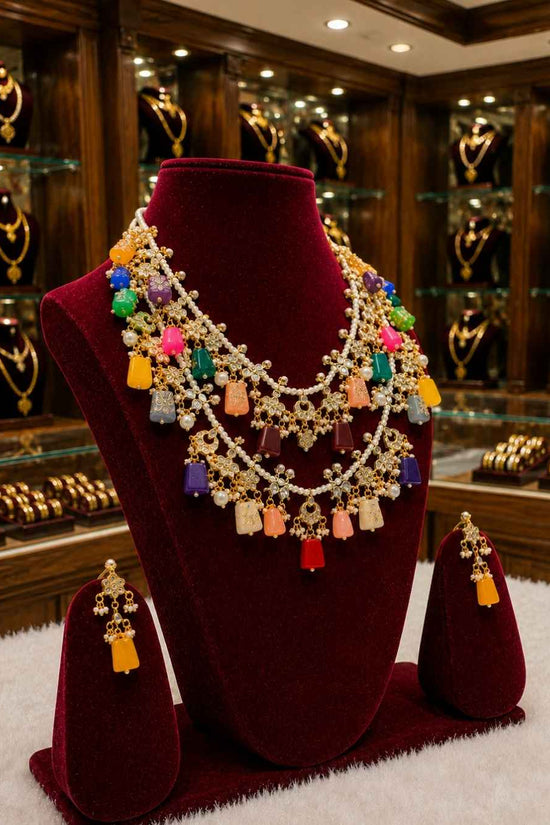Rajwada Kundan Long Nacklesh NS-21
