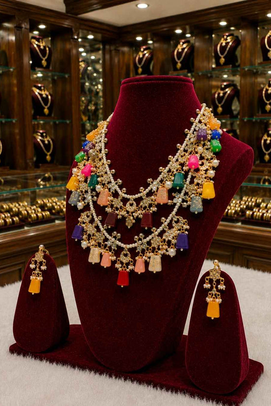 Rajwada Kundan Long Nacklesh NS-21
