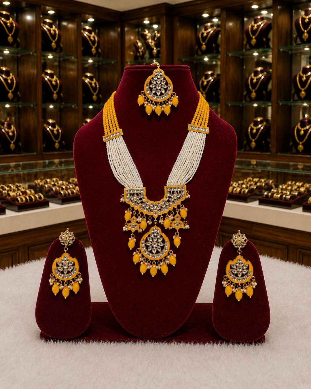 Rajwada Kundan Long Nacklesh NS-23