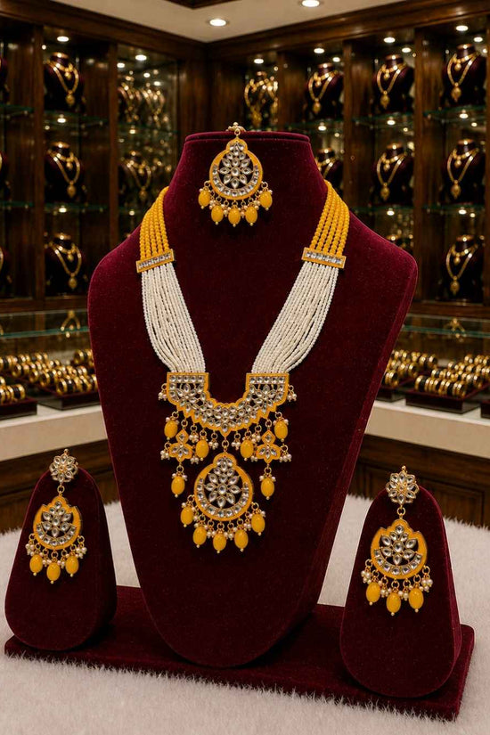 Rajwada Kundan Long Nacklesh NS-23