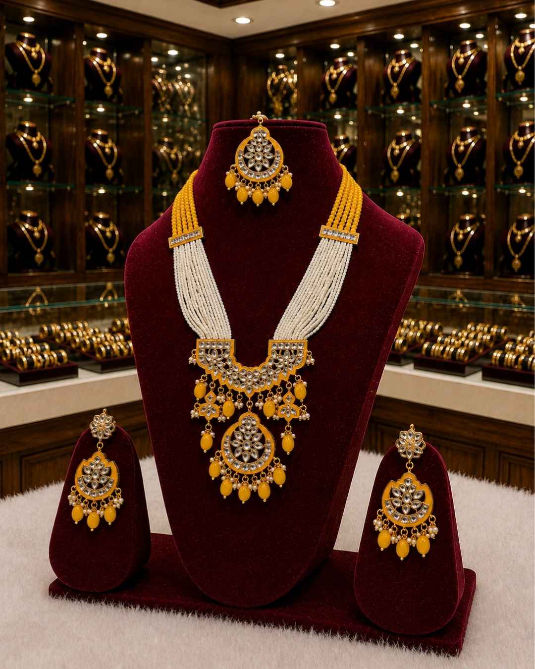 Rajwada Kundan Long Nacklesh NS-23