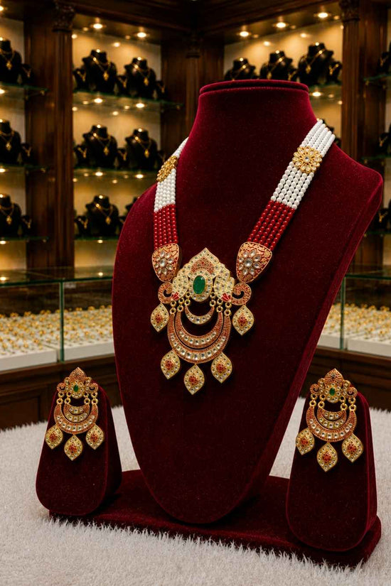Rajwada Kundan Long Nacklesh NS-24