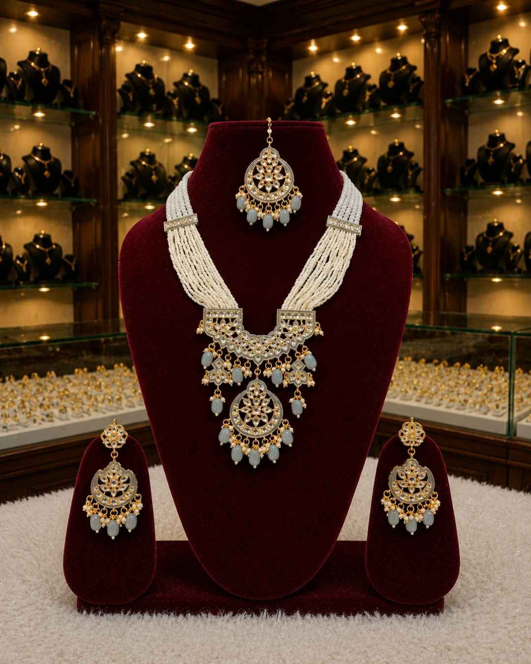 Rajwada Kundan Long Nacklesh NS-26