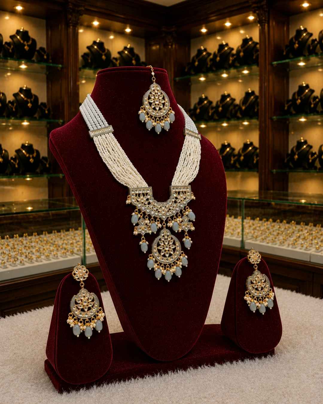 Rajwada Kundan Long Nacklesh NS-26