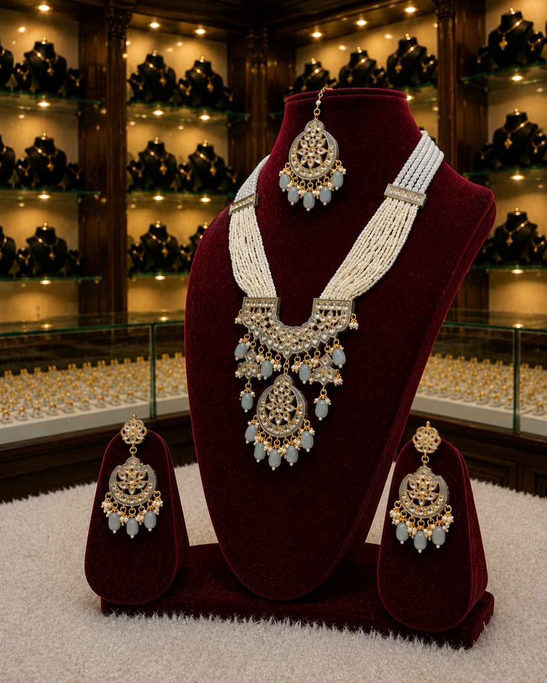 Rajwada Kundan Long Nacklesh NS-26