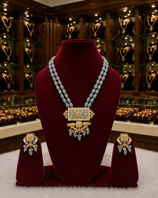 Rajwada Kundan Long Nacklesh NS-27
