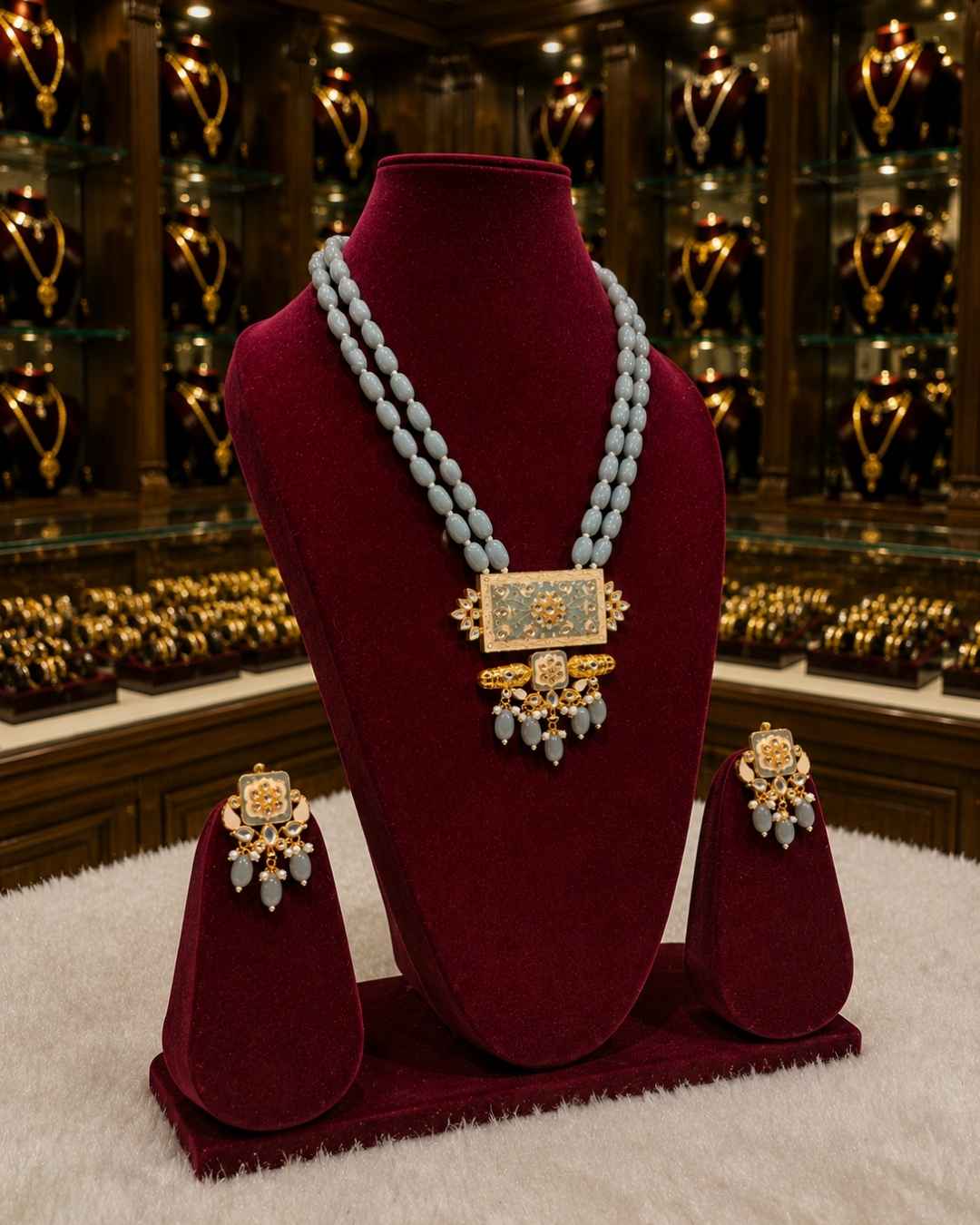 Rajwada Kundan Long Nacklesh NS-27
