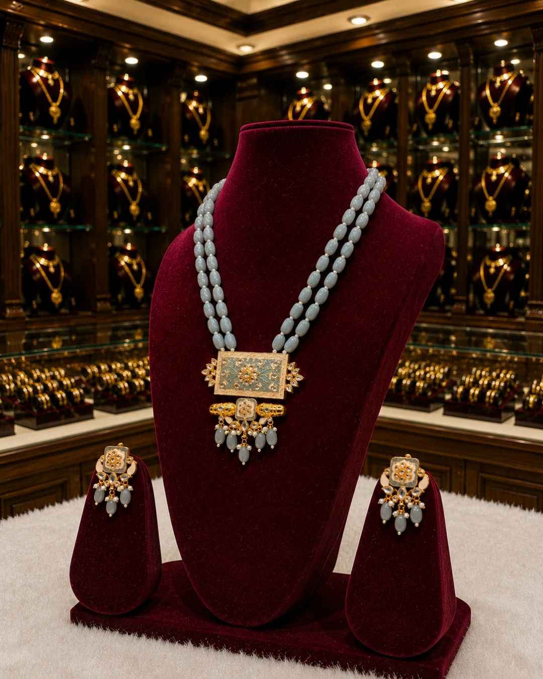 Rajwada Kundan Long Nacklesh NS-27