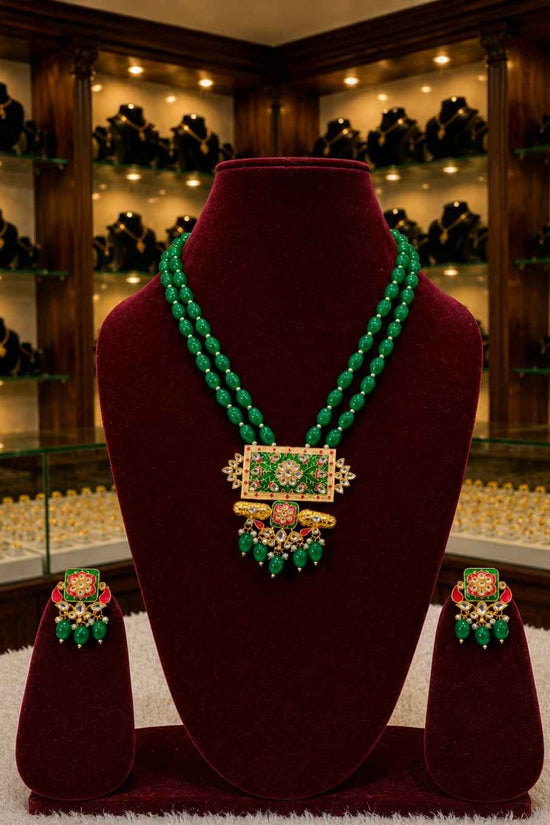 Rajwada Kundan Long Nacklesh NS-28