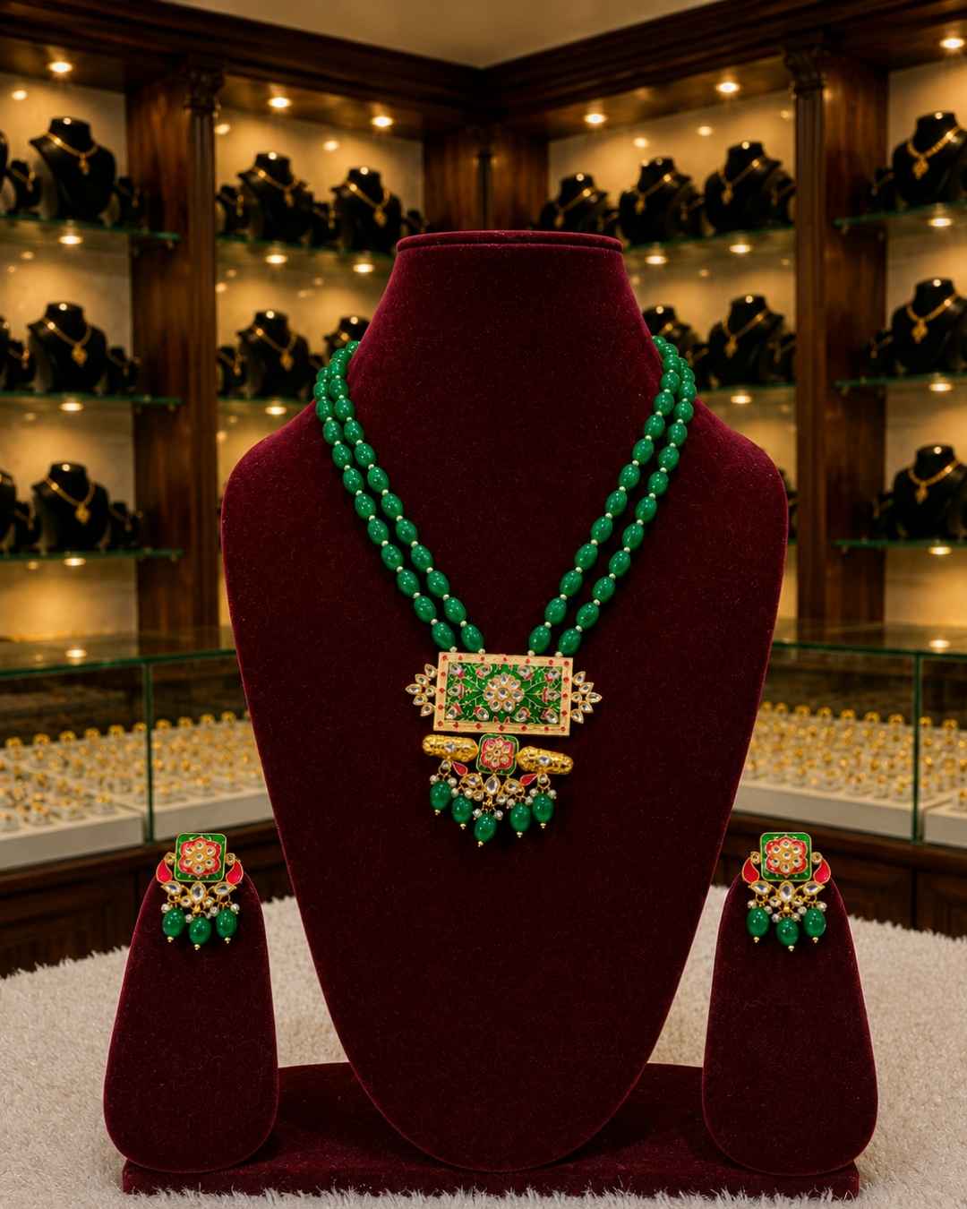 Rajwada Kundan Long Nacklesh NS-28