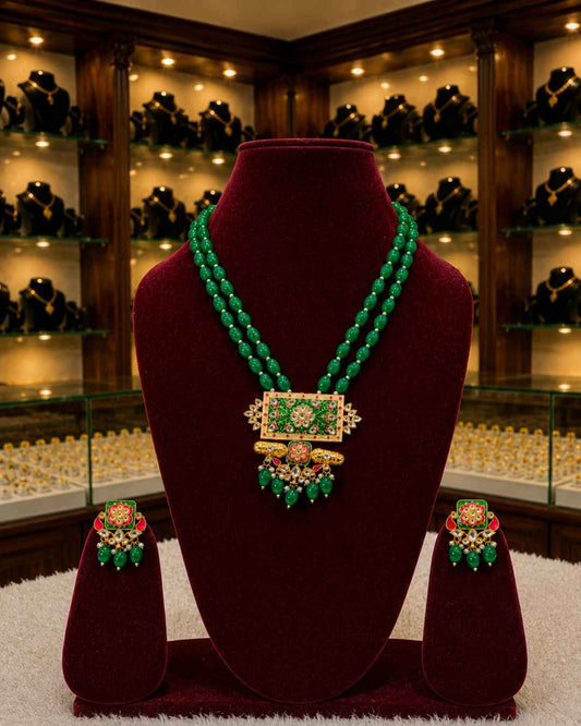 Rajwada Kundan Long Nacklesh NS-28