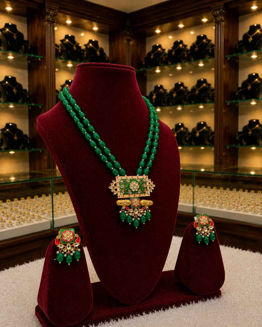 Rajwada Kundan Long Nacklesh NS-28
