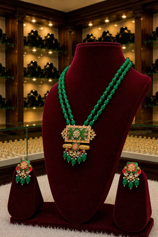 Rajwada Kundan Long Nacklesh NS-28