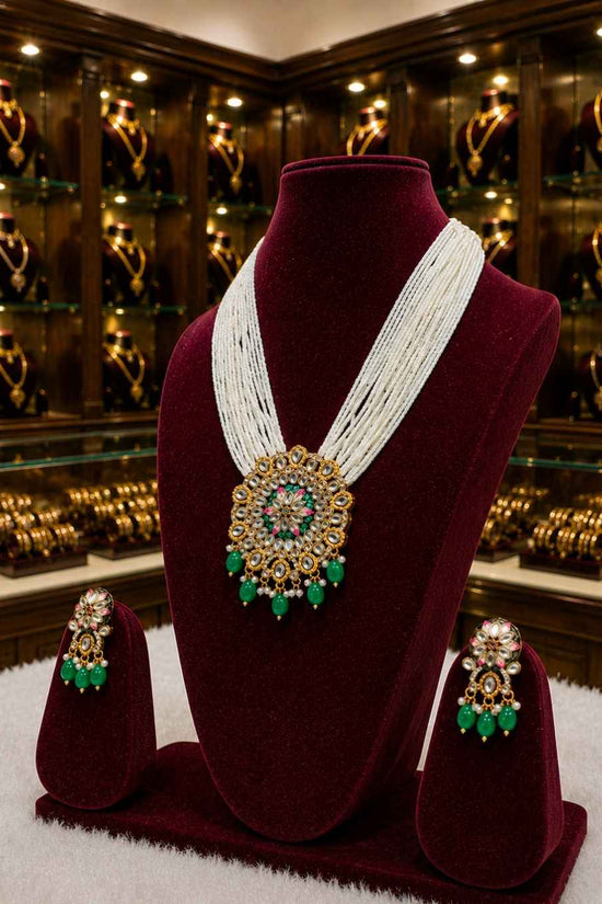 Rajwada Kundan Long Nacklesh NS-29