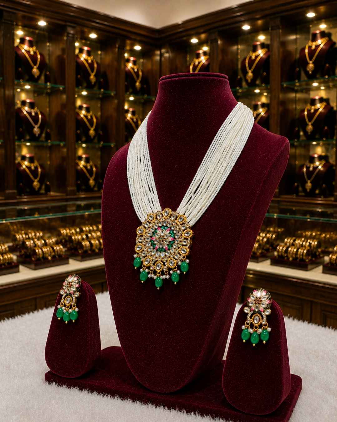 Rajwada Kundan Long Nacklesh NS-29