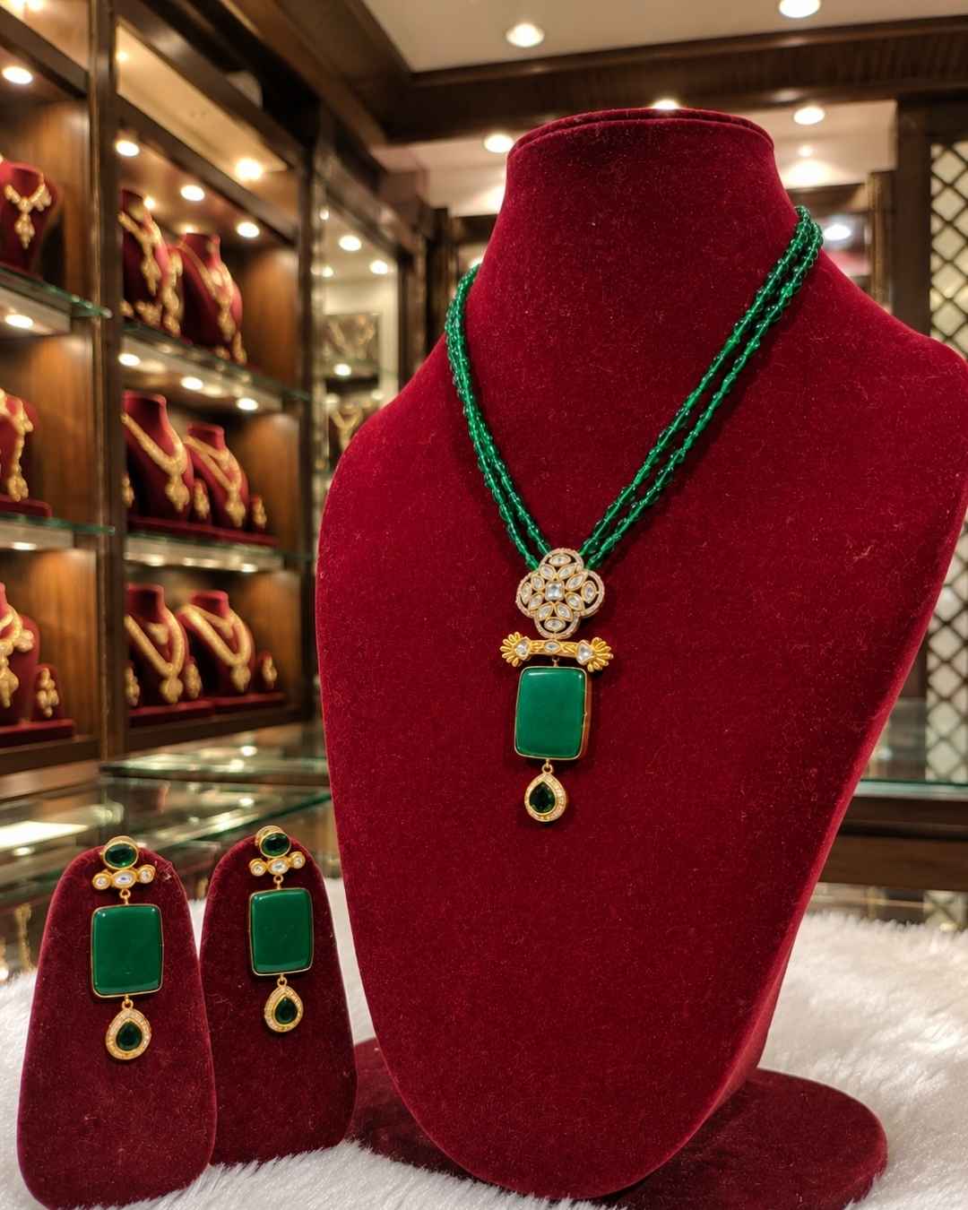 Rajwada Kundan Long Nacklesh NS-2