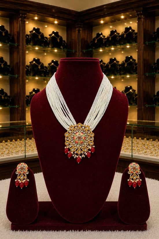 Rajwada Kundan Long Nacklesh NS-30