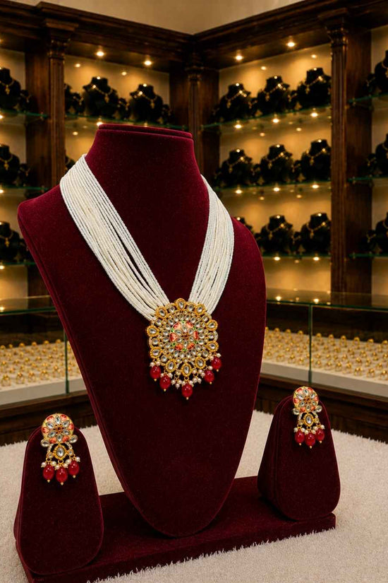 Rajwada Kundan Long Nacklesh NS-30