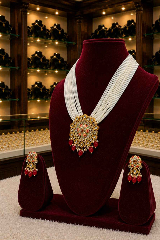 Rajwada Kundan Long Nacklesh NS-30