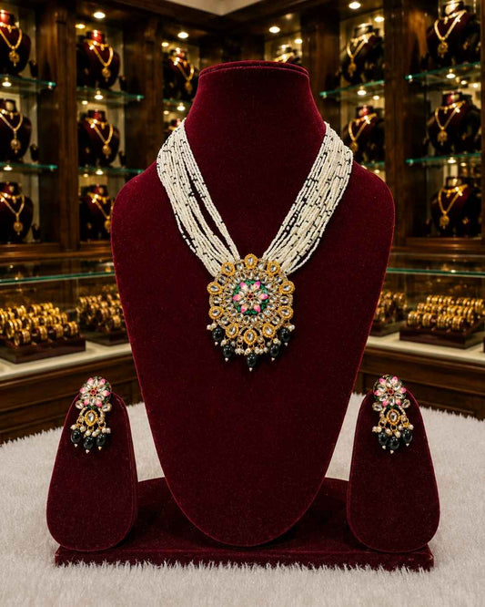 Rajwada Kundan Long Nacklesh NS-31