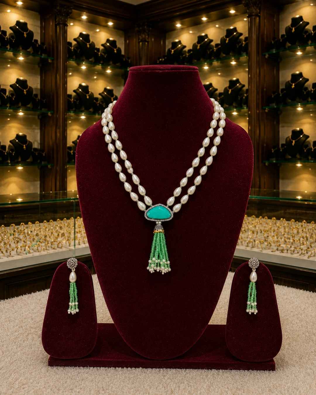 Rajwada Kundan Long Nacklesh NS-32