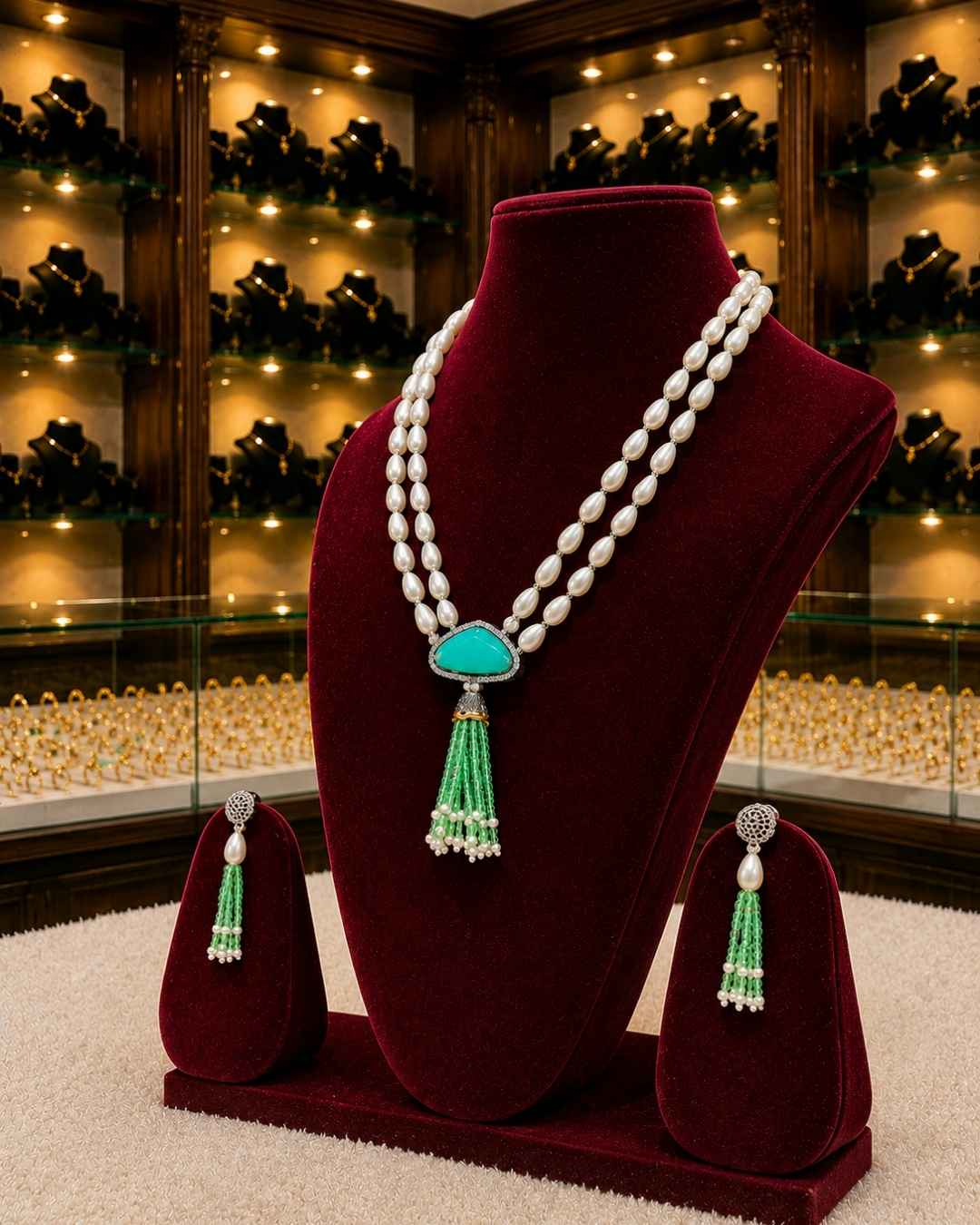 Rajwada Kundan Long Nacklesh NS-32