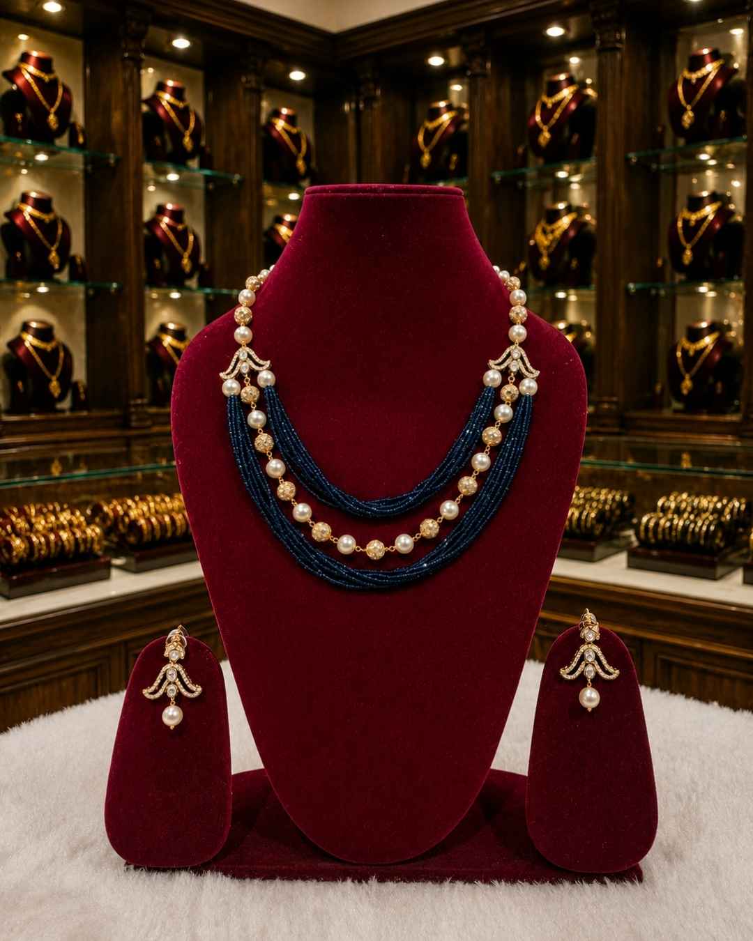 Rajwada Kundan Long Nacklesh NS-33
