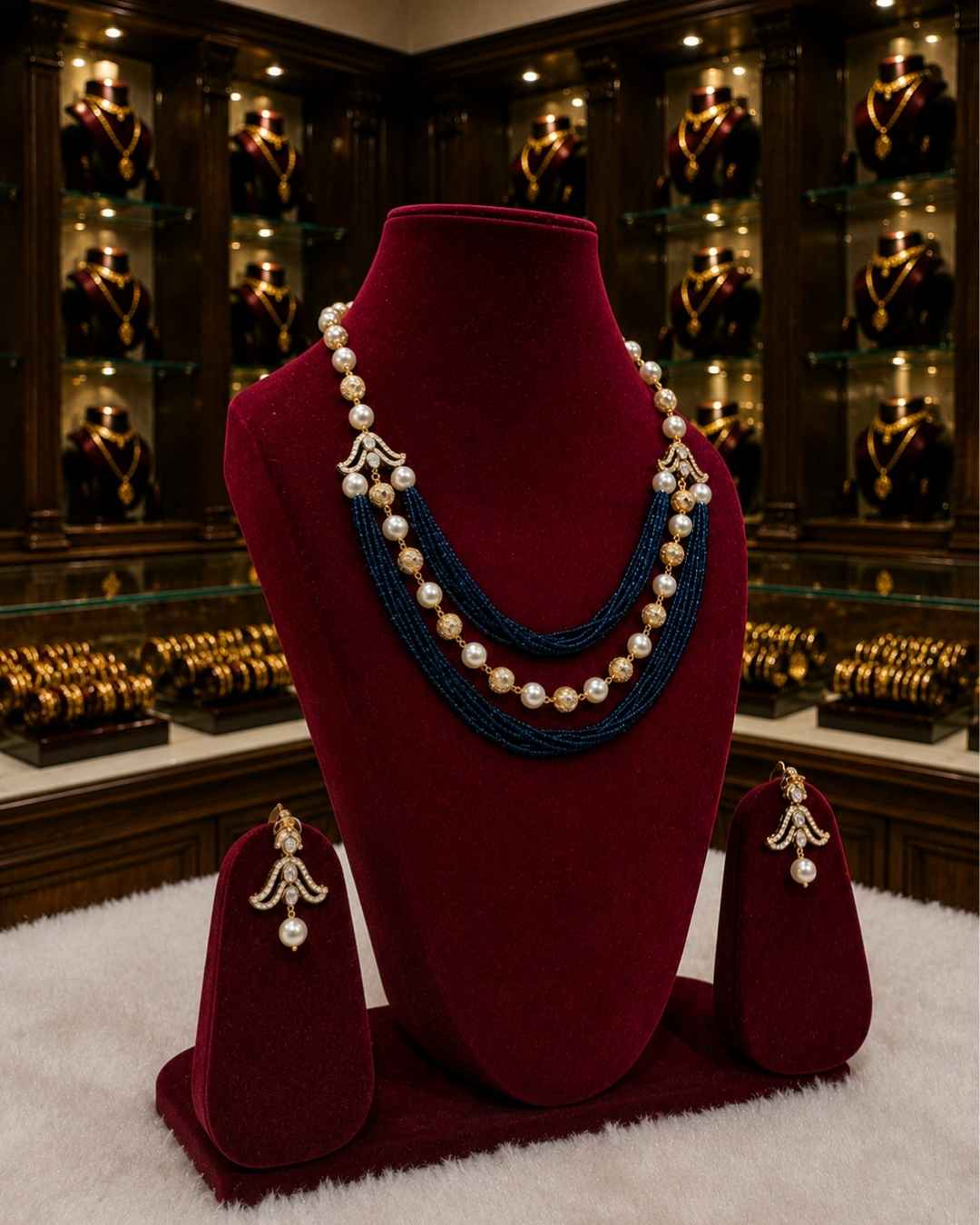 Rajwada Kundan Long Nacklesh NS-33