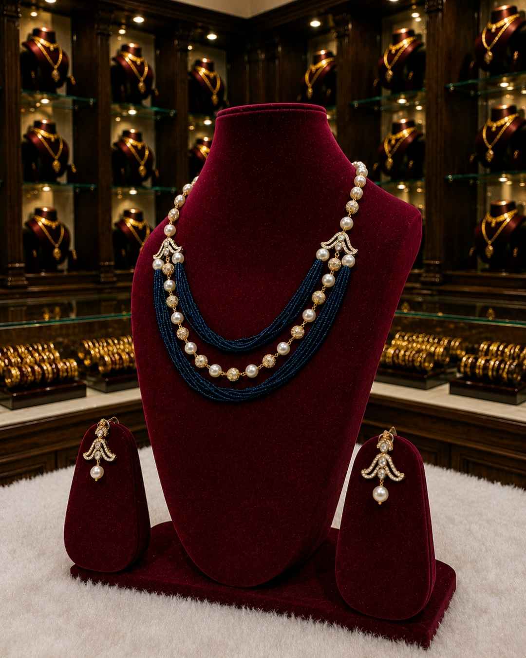 Rajwada Kundan Long Nacklesh NS-33