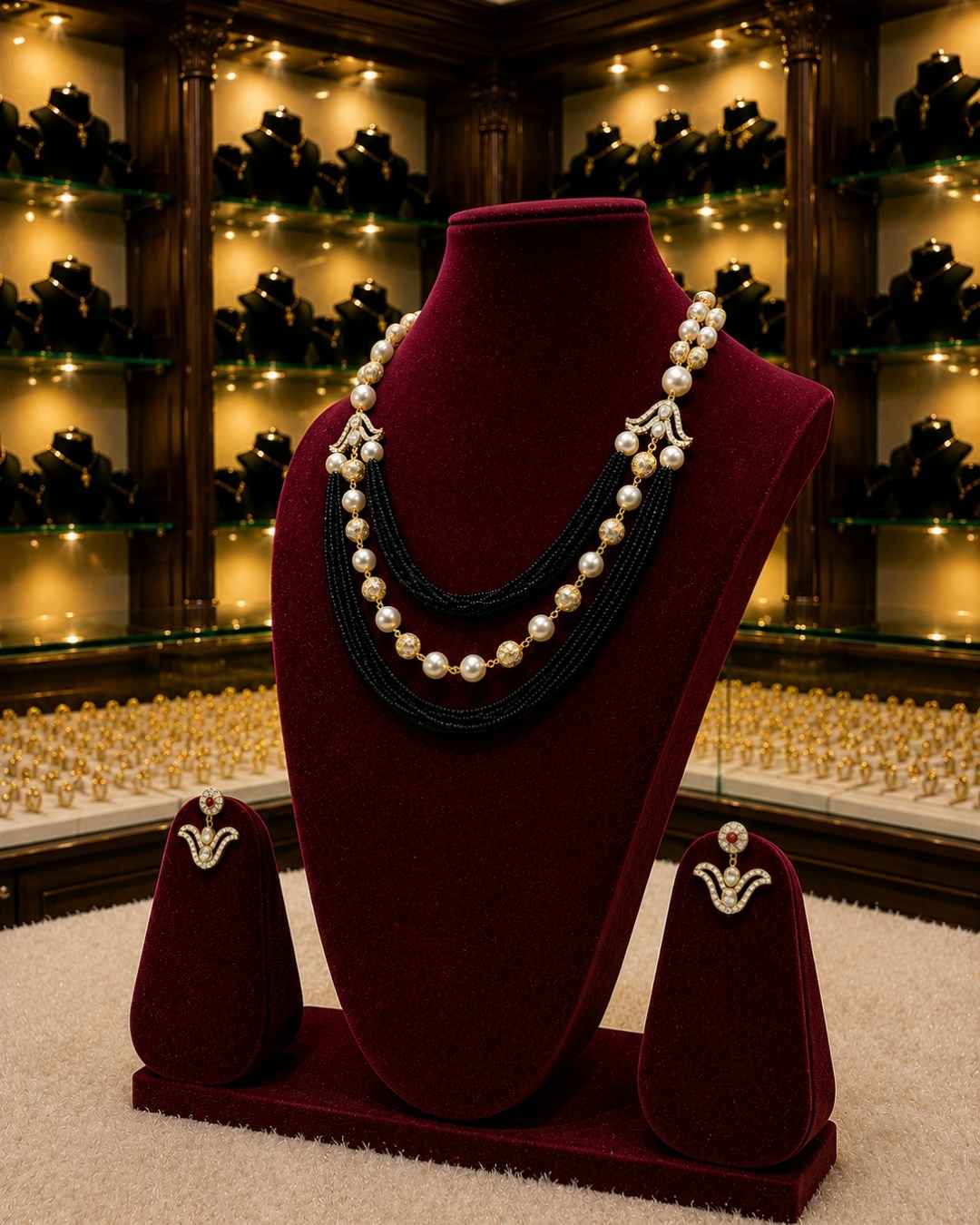 Rajwada Kundan Long Nacklesh NS-34