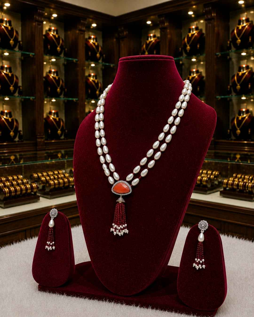 Rajwada Kundan Long Nacklesh NS-35