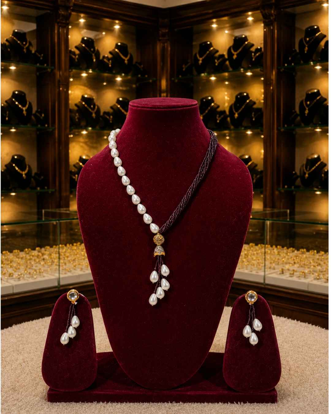 Rajwada Kundan Long Nacklesh NS-36