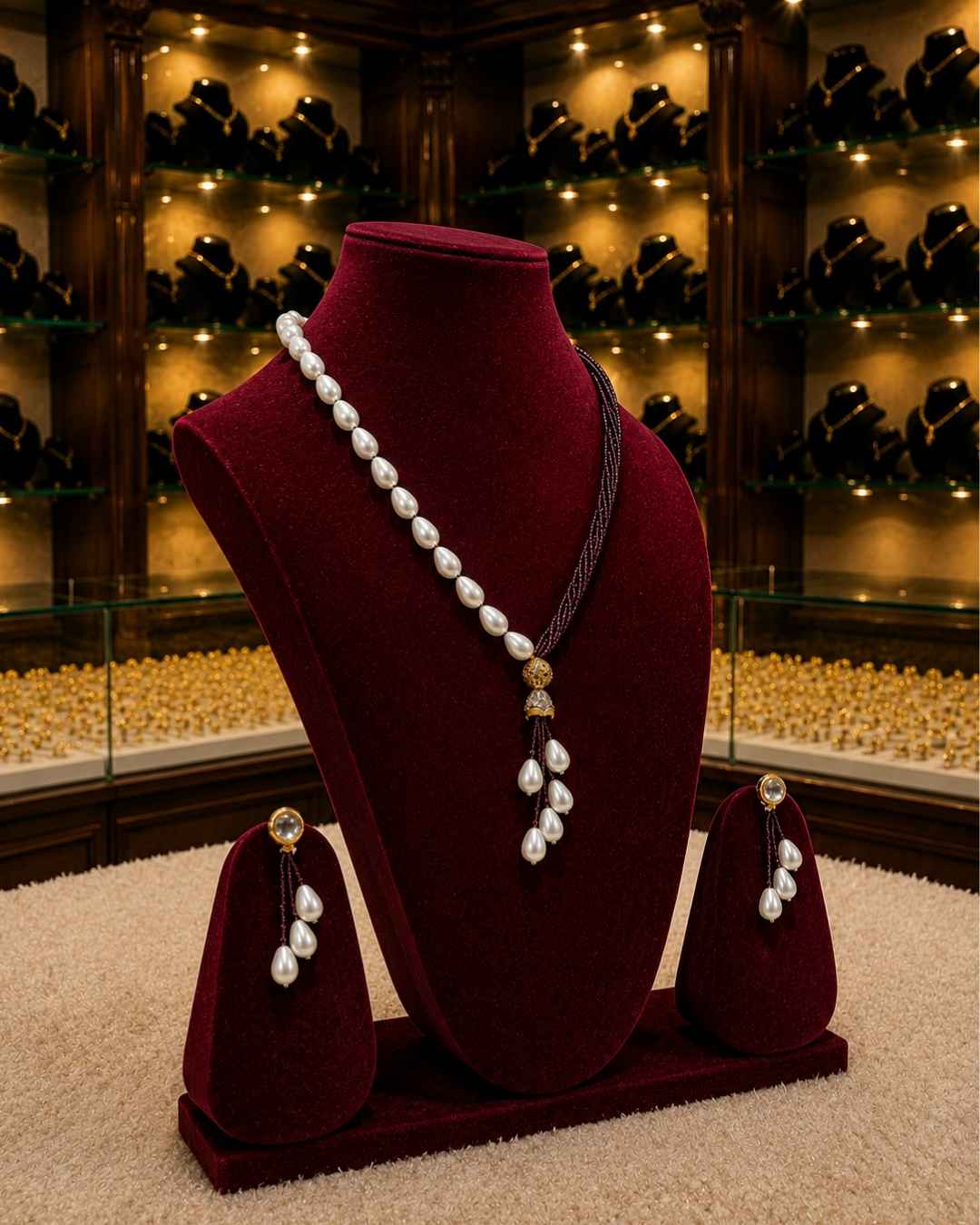 Rajwada Kundan Long Nacklesh NS-36