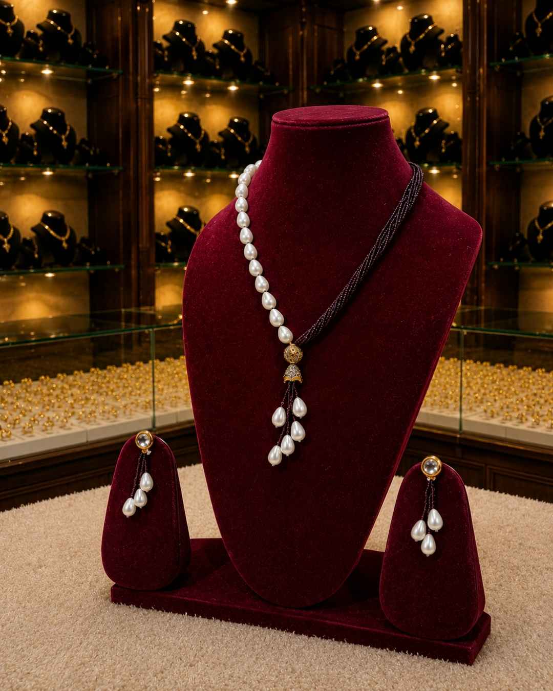Rajwada Kundan Long Nacklesh NS-36