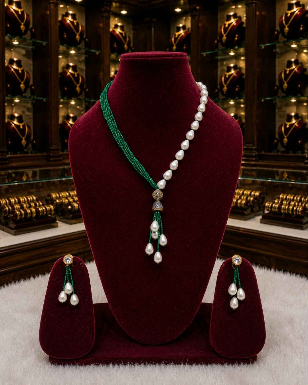 Rajwada Kundan Long Nacklesh NS-37
